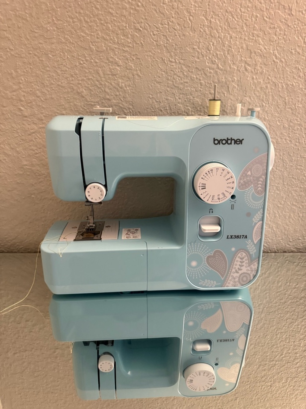 Brother Light Blue Portable Sewing Machine